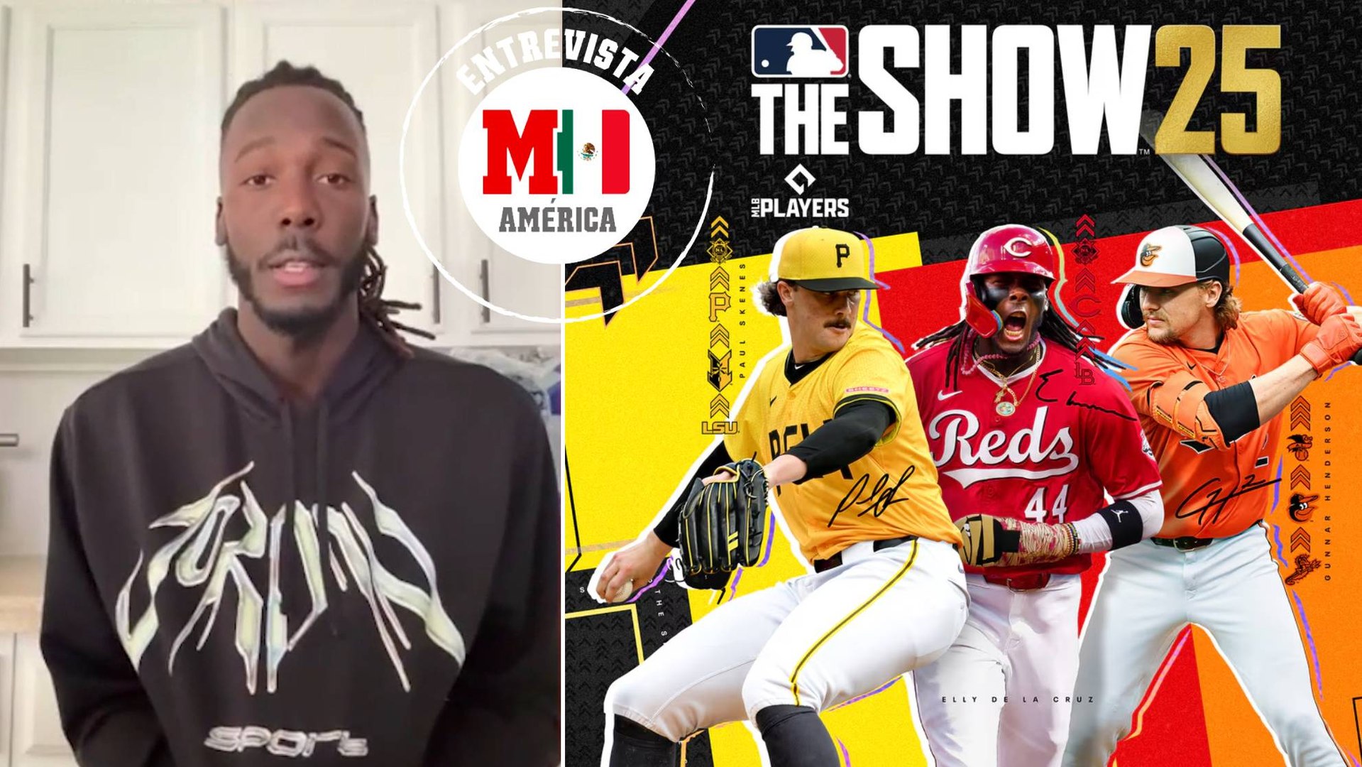 Elly de la Cruz goes for more: Latin American pride on the cover of MLB The Show 25