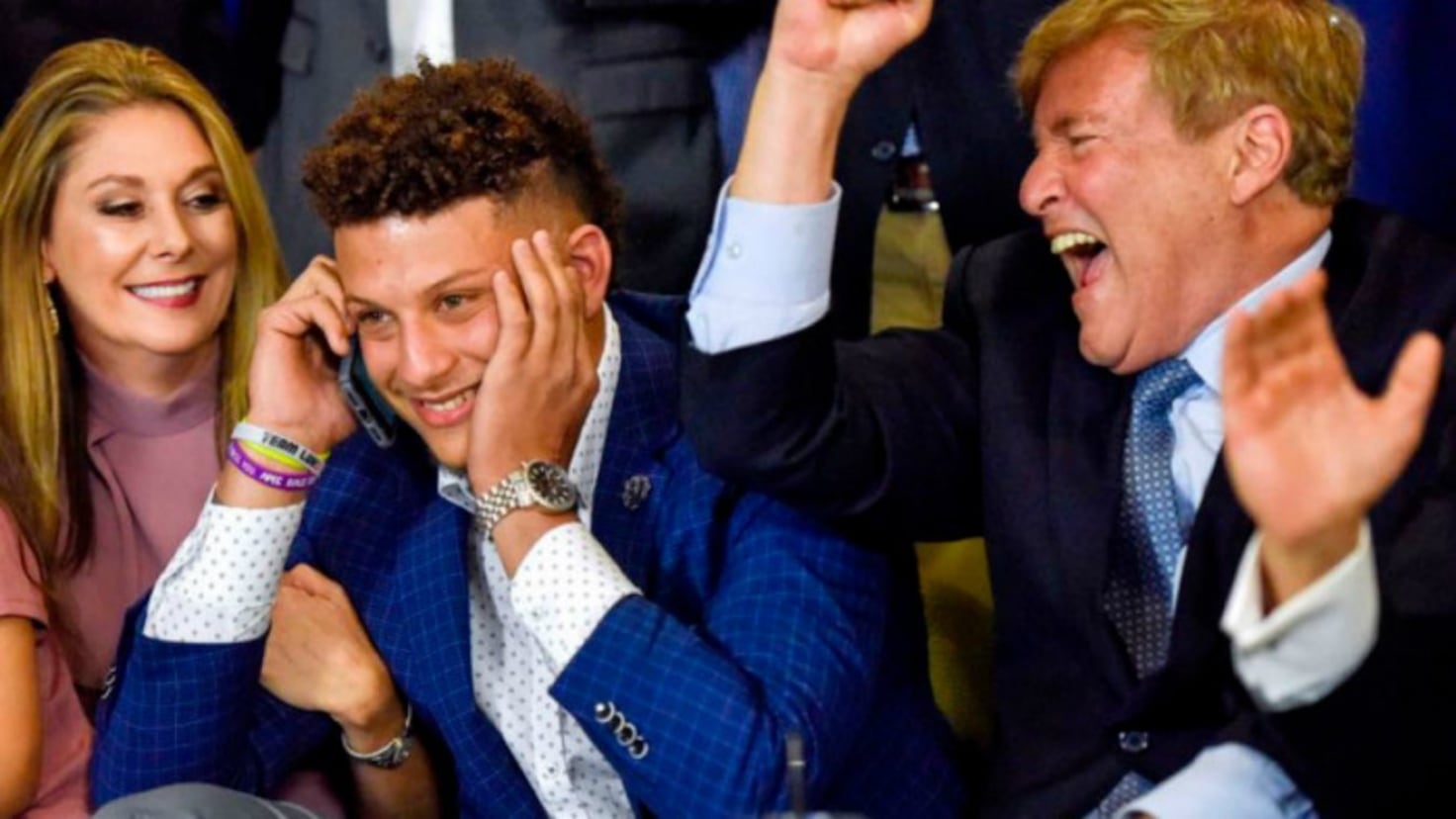 Patrick Mahomes’ unforgettable draft night in 2017 was the starting point for the Chiefs’ dynasty