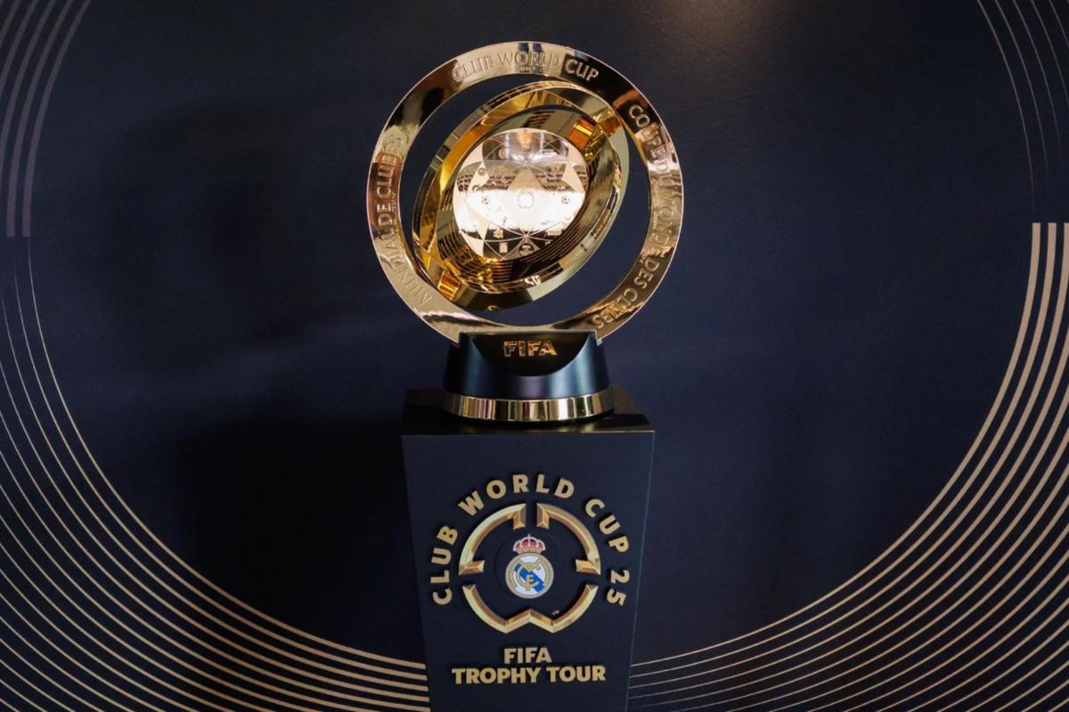 The Club World Cup trophy is already in Madrid