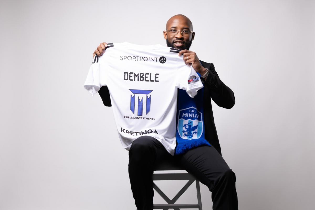Moussa Dembélé is the new owner of the FK Minija de Lithuania