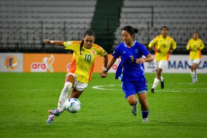 This was Colombia: Grupo A Female South American U-17 positions