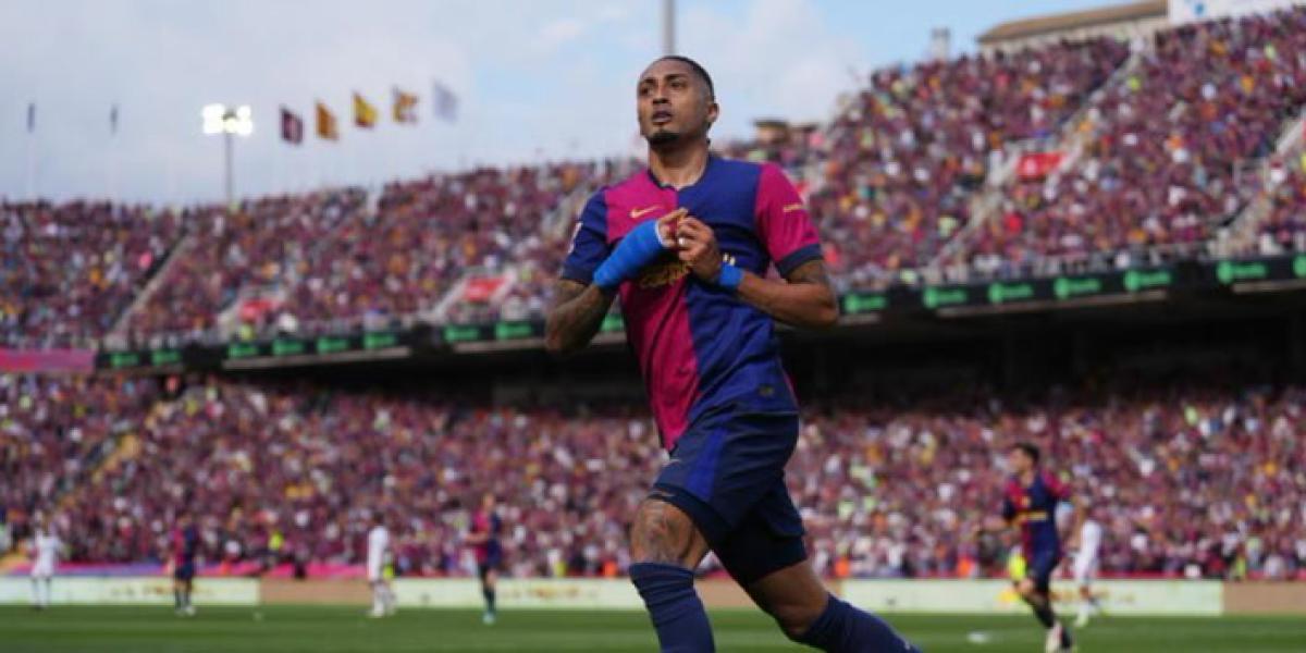 FC Barcelona 1 Rashinha, the scorer of the classics of this course