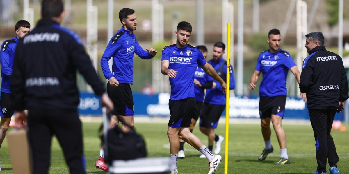 Osasuna practices one of his best weapons to receive Atlético
