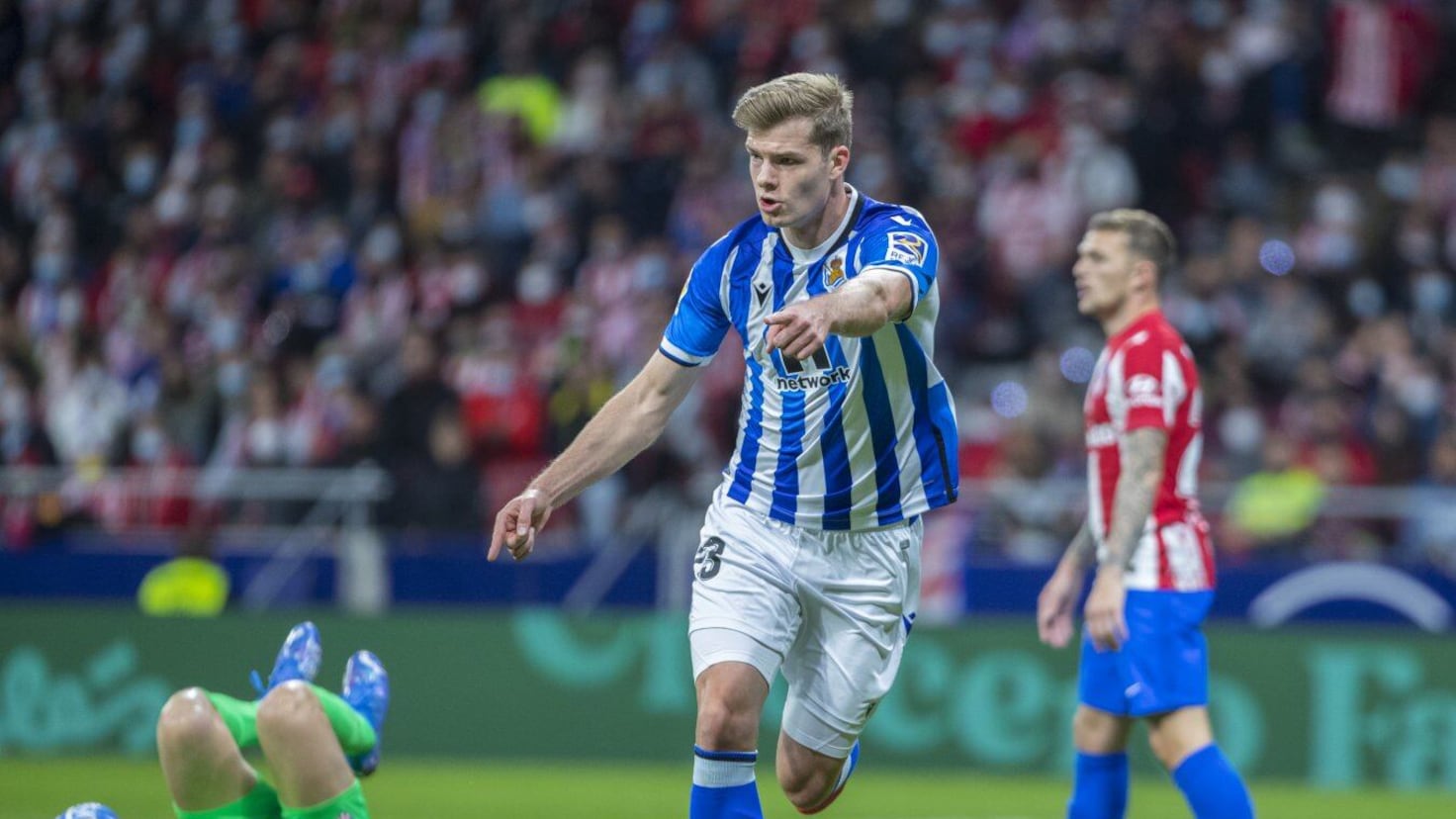 Footballers who have played at Atlético de Madrid and Real Sociedad