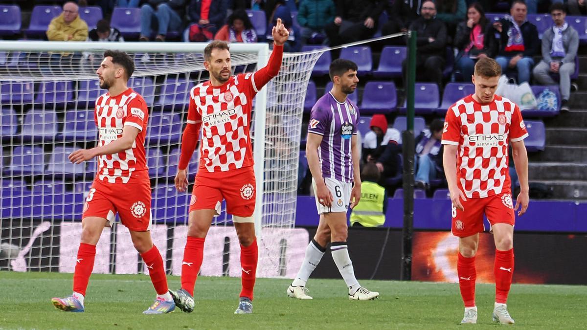 Girona caresses salvation thanks to a Stuani goal in Valladolid